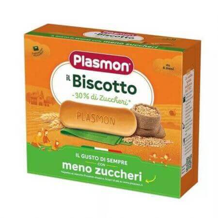 Biscotti con zucchero ridotto al 30%, 320 g, Plasmon