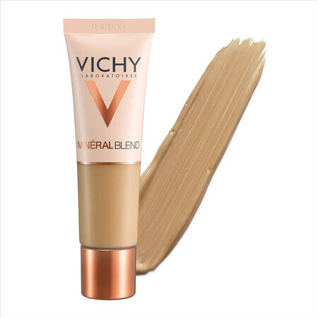 Vichy Mineralblend - Fondotinta Idratante 12 Sienna, 30ml