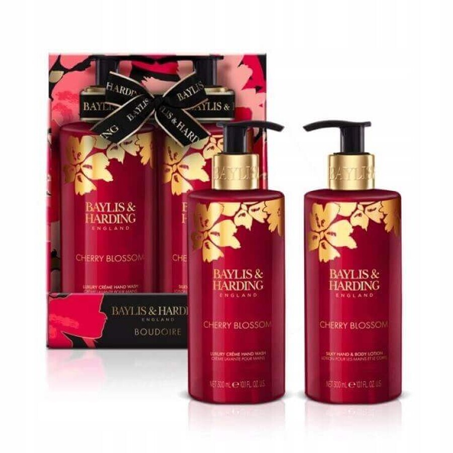 Set Boudoir: sapone liquido 300 ml, lozione mani e corpo 300 ml BAYLIS & HARDING