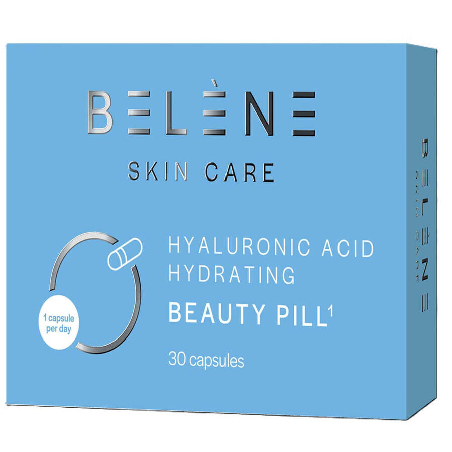 Acido ialuronico Beauty Pill, 30 capsule, Belène Skin Care