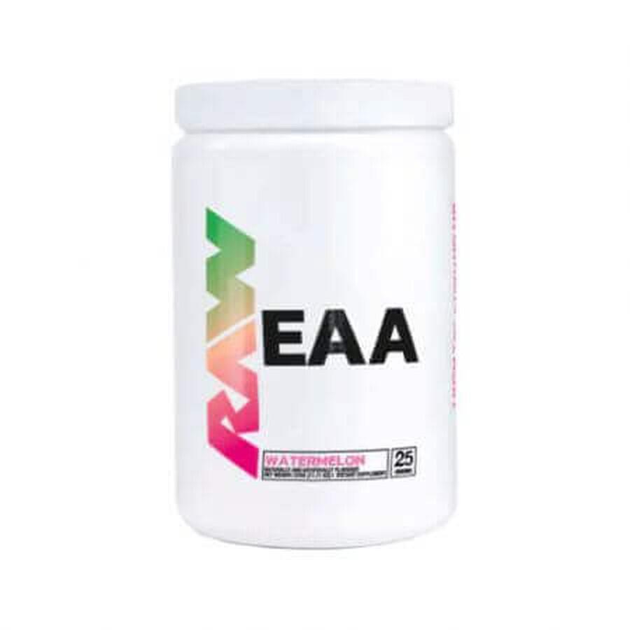 Aminoácidos esenciales EAA con sabor a sandía, 315 g, Raw Nutrition