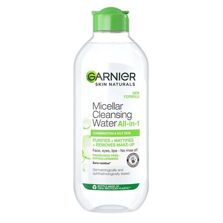 Skin Naturals Mattifying Micellar Water, 400 ml, Garnier