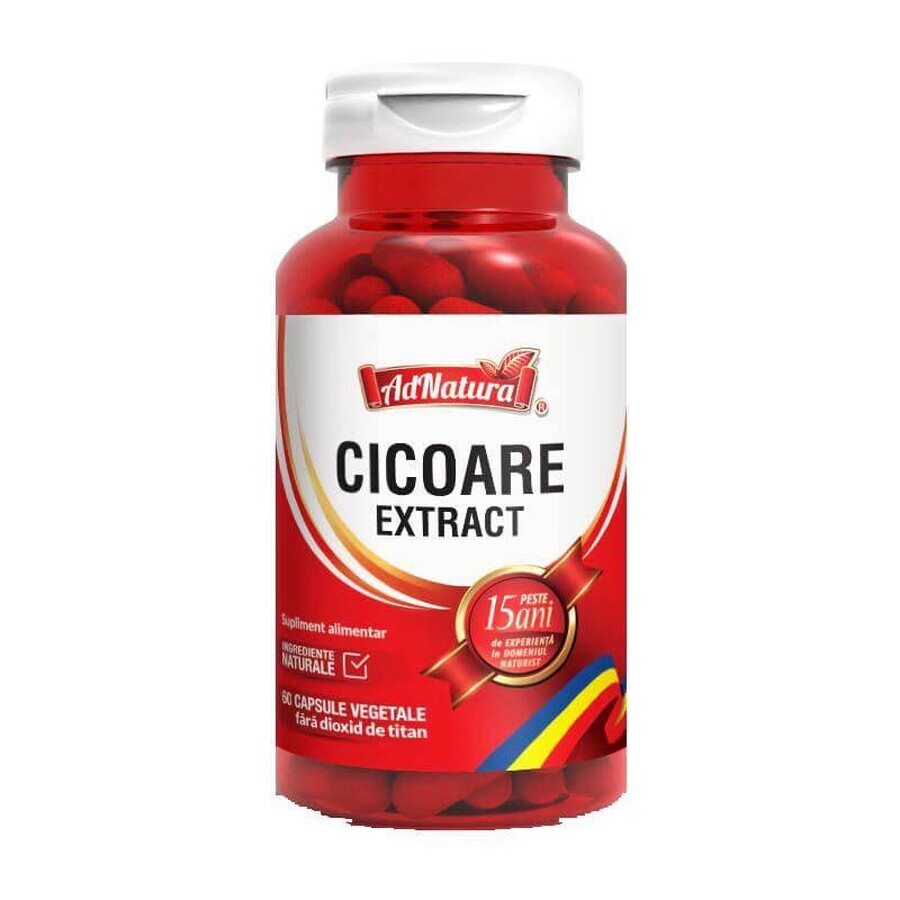 Estratto di cicoria, 60 capsule, AdNatura