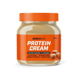 Salted caramel flavored protein cream, 400 g, BioTech USA