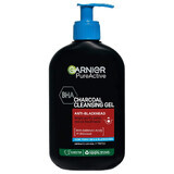 Pure Active Charcoal Cleansing Gel, 250 ml, Garnier