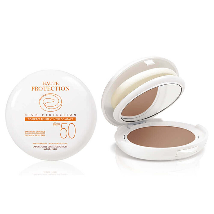 High Protection Foundation SPF 50+ Compact Dore, 10 g, Avene