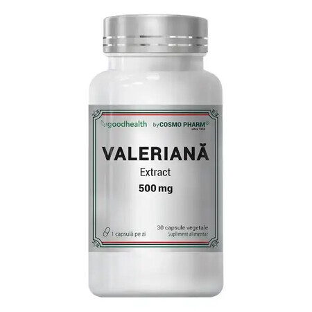 Valerian Extra, 500 mg, 30 capsules, Cosmo Pharm