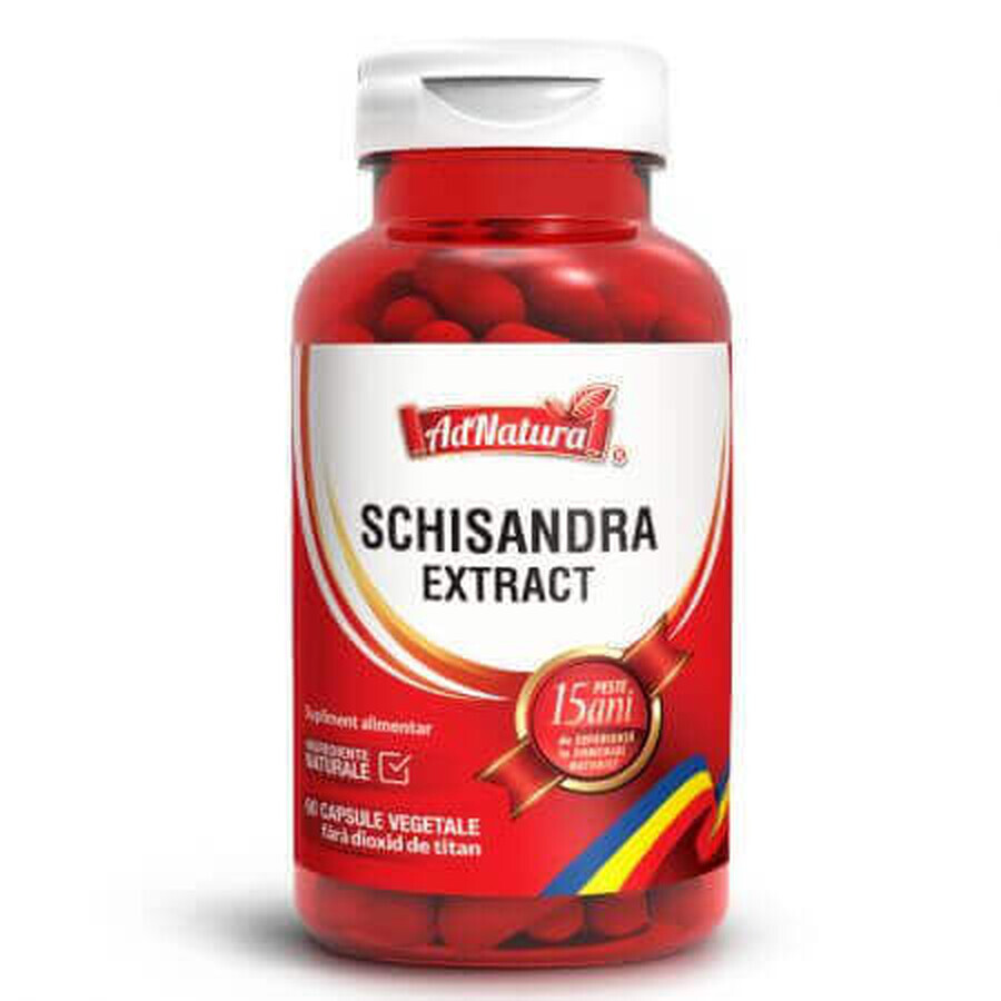 Estratto di Schisandra, 60 capsule, AdNatura