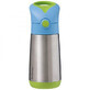 Thermos con cannuccia, 350 ml, Blu/Verde, BBOX