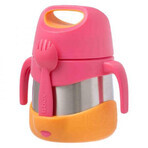 Thermos per alimenti, 335 ml, Rosa/Arancio, BBOX