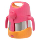 Food thermos, 335 ml, Pink/Orange, BBOX