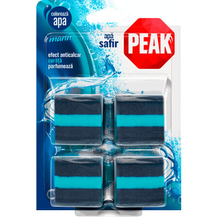 Deodorante per WC Peak Azur Marin, 4 pz