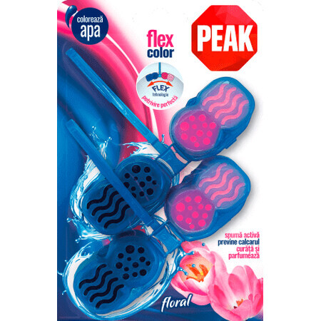 Deodorante per WC Peak Colore Floreale, 2 pz