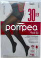 Pompea Dres push up donna 30 DEN 1/2 nude Polvere Dorata, 1 pz