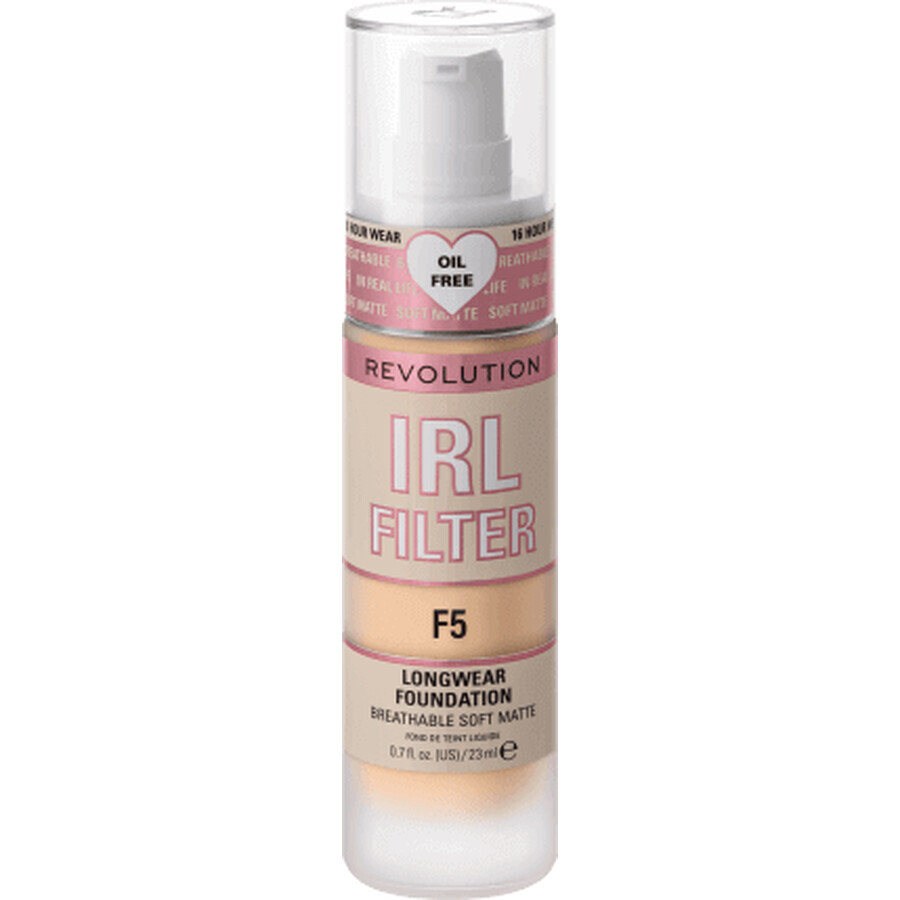 Revolution Fond de ten IRL Filter Longwear F5, 23 g