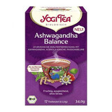 Organic Ashwagandha Balance Tea, 17 sachets, Yogi Tea