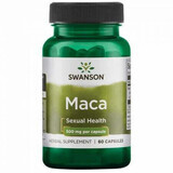 Estratto di radice di maca, 500 mg, 60 capsule, Swanson