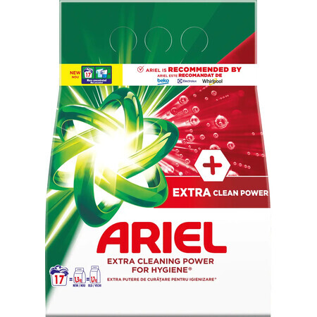 Ariel Extra Clean Power 17 Wash Pulver-Waschmittel, 1,27 kg