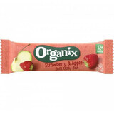 Organic whole oat bars with strawberries and apples, + 12 months, 23 g, Organix