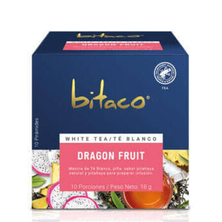 Bitaco Tè bianco al frutto del drago, 10 bustine