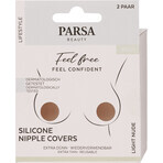 Parsa Beauty Discos absorbentes de silicona con adhesivo, 4 uds.