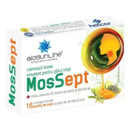 MosSept, 16 sucking pills, BioSunLine