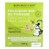 Organic sugar-free crunchy corn flakes GLUTEN-FREE, 225 g, Organic Republic