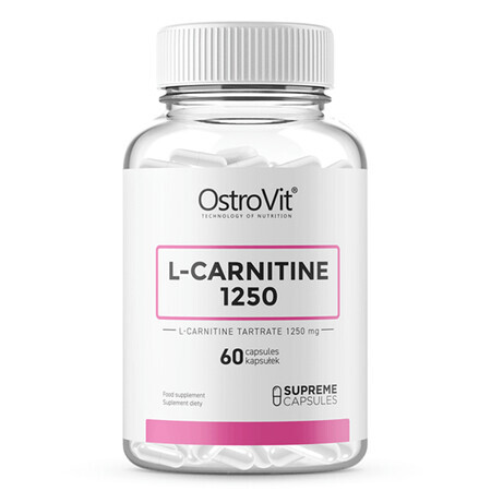 L-Carnitin 1250, 60 Kapseln, OstroVit