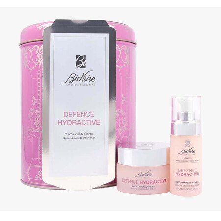 Confezione crema idronutriente 50 ml + siero idratante intensivo 30 ml Defense hydractive, Bionike