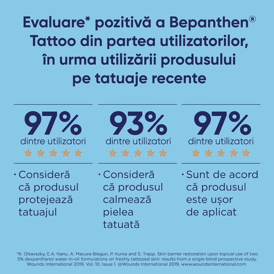 Unguento per la cura dei tatuaggi Bepanthen Tattoo, 50 g, Bayer