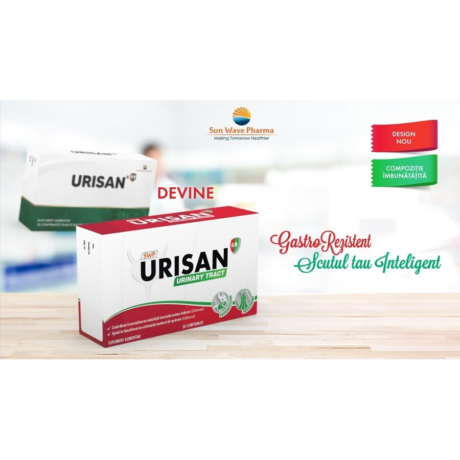 Urisan Urinary Tract GR, 30 compresse, Sun Wave Pharma