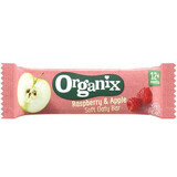 Organic whole oat bar with apples and raspberries, + 12 months, 23 g, Organix