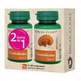 Ganoderma, 60 tablets, 1+1, Dacia Plant