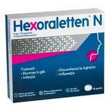 Hexoraletten N, 5 mg+1.5 mg, 16 pills, Johnson&amp;Johnson