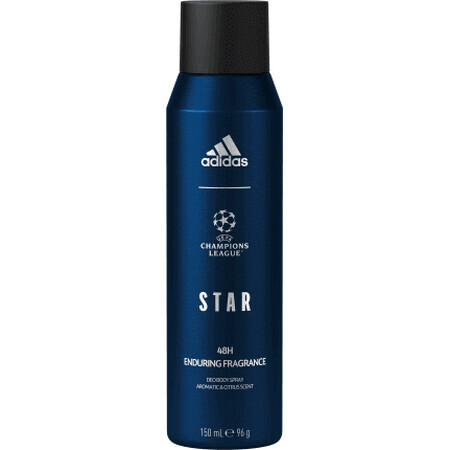 Adidas Deodorante spray UEFA CHAMPIONS LEAGUE STAR, 150 ml