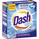 Detersivo bucato in polvere Dash Alpen Frische 100 lavaggi, 6 Kg, Procter&Gamble