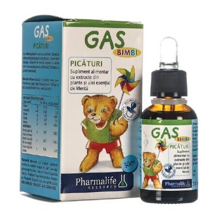 Gas Bimbi drops, 30 ml, Pharmalife