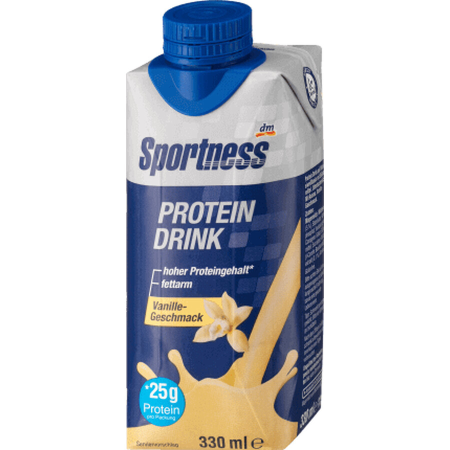 Sportness Sportness bevanda proteica alla vaniglia, 330 ml