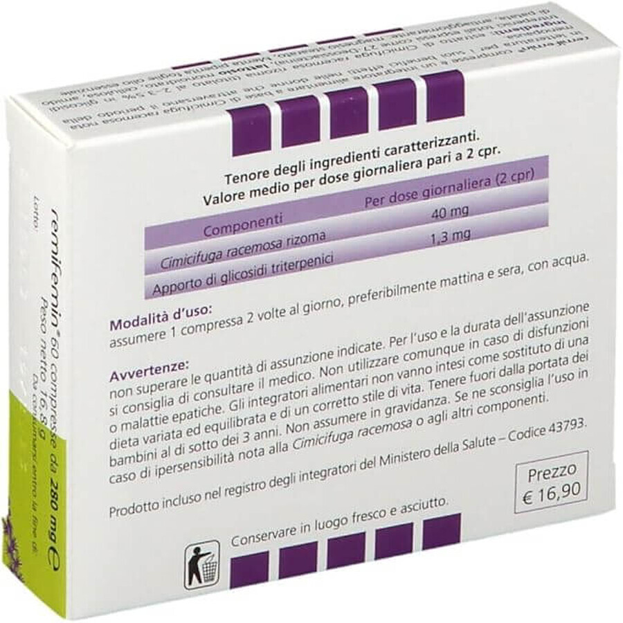 Remifemin, 3 x 60 tablets, Schaper & Brümmer