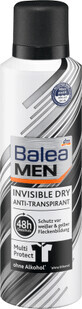 Balea MEN Deodorante Spray INVISIBILE SECCO, 200 ml