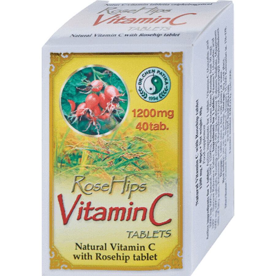 Dr.Chen Capsule vitamina C rosa Immunità, 40 pz