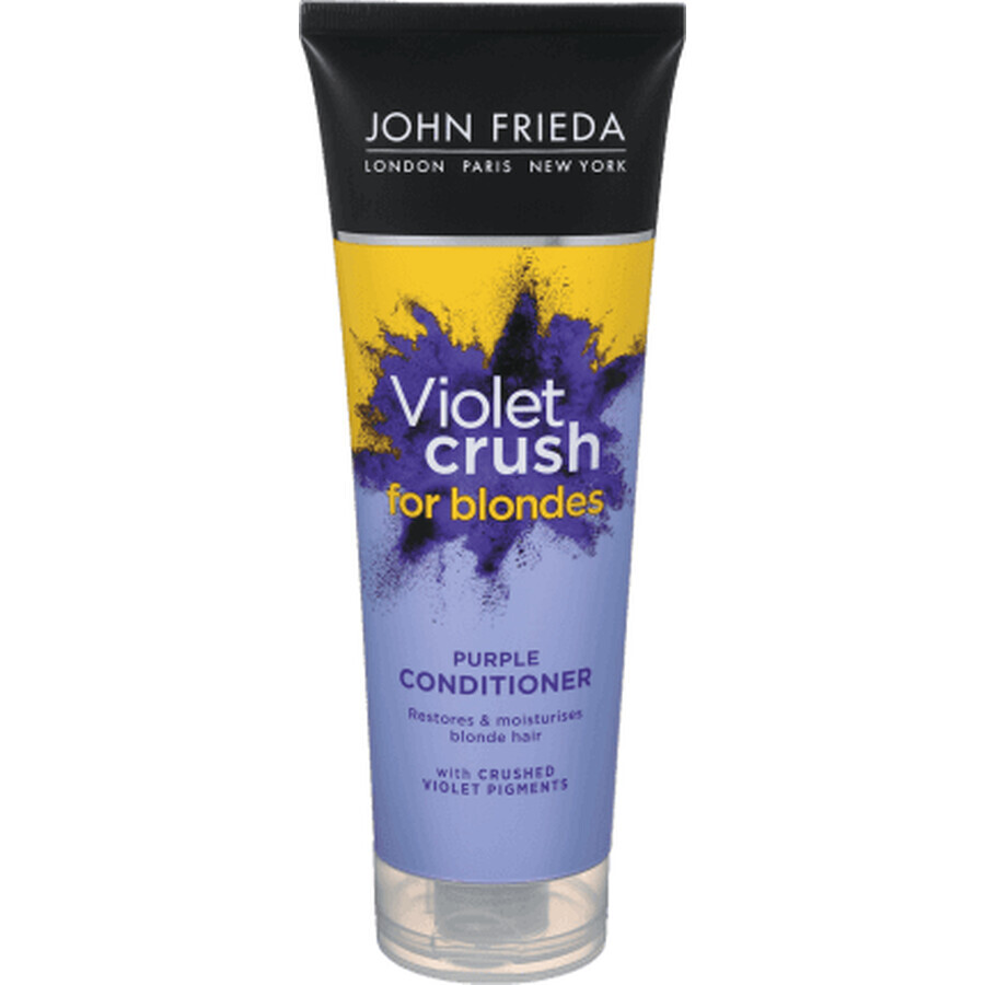 John Frieda Violet crush conditioner per capelli biondi, 250 ml