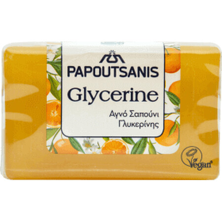 Papoutsanis Sapone solido con glicerina, 125 g