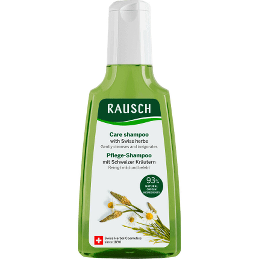 Rausch Shampoo per capelli alle erbe svizzere, 200 ml