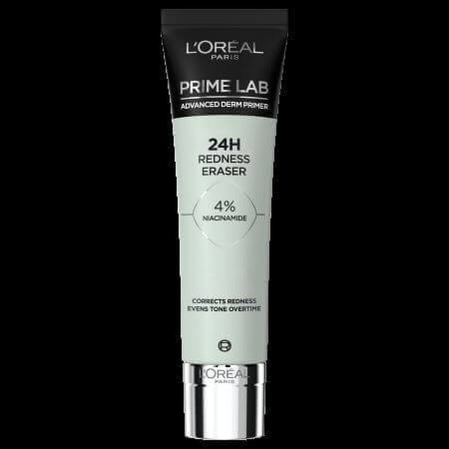 Base de maquillaje Prime Lab 24h Anti-Rose, 30 ml, Loreal Paris