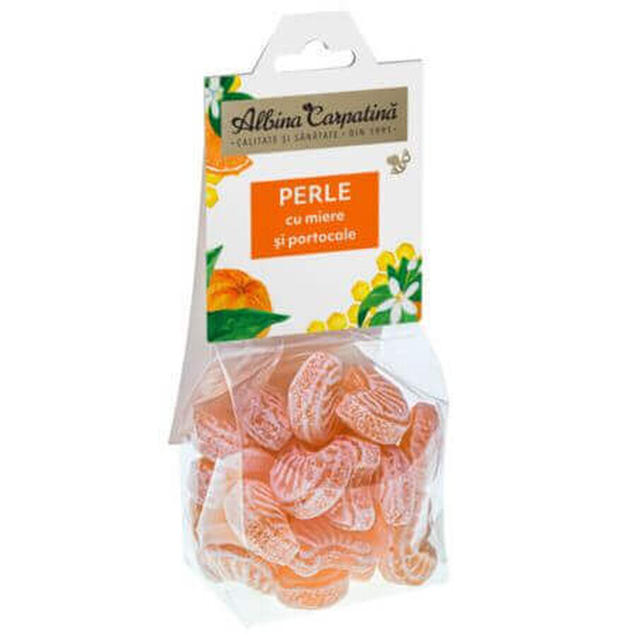 Perle al miele e arance, 100 g, Albina Carpatina