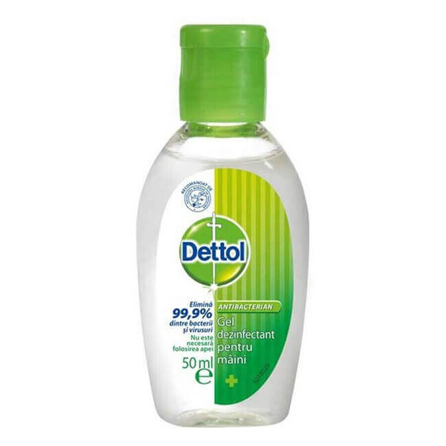 Gel disinfettante per le mani antibatterico, 50 ml, Dettol