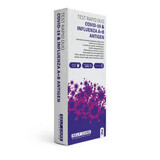 Duo Covid-19 and Influenza A+B Antigen Rapid Test, Self Care