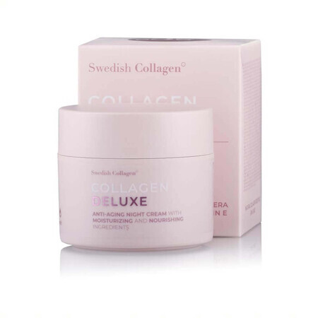 Collagen Deluxe Retinol Anti-Aging Night Cream, 50 ml, Swedish Collagen