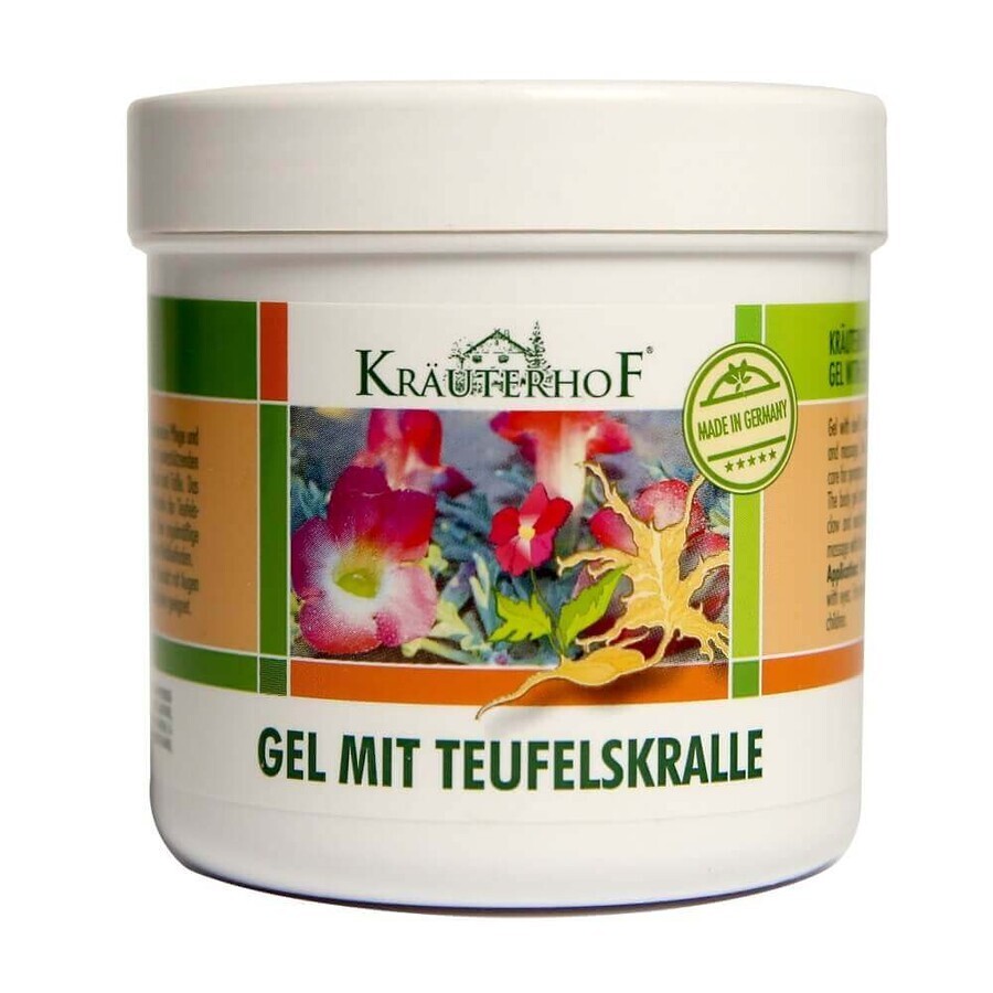 Anti-inflammatory gel with devil's claw, 250 ml, Krauterhof